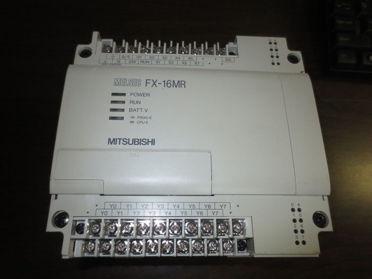 MITSUBISHI MELSEC FX-16MR-ES/UL PROGRAMMABLE CONTROLLER - SHIPS from U.S.