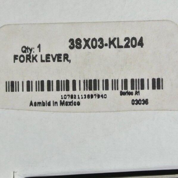 SIEMENS 3SX03-KL204 - FORK LEVER - NEW SURPLUS