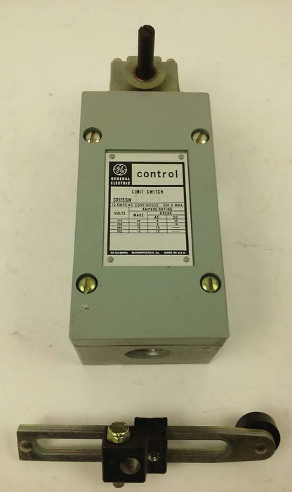 GE, CR115GW51249, LIMIT SWITCH, 600V MAX, 10AMP, CR115GW, GENERAL ELECTRIC, NEW