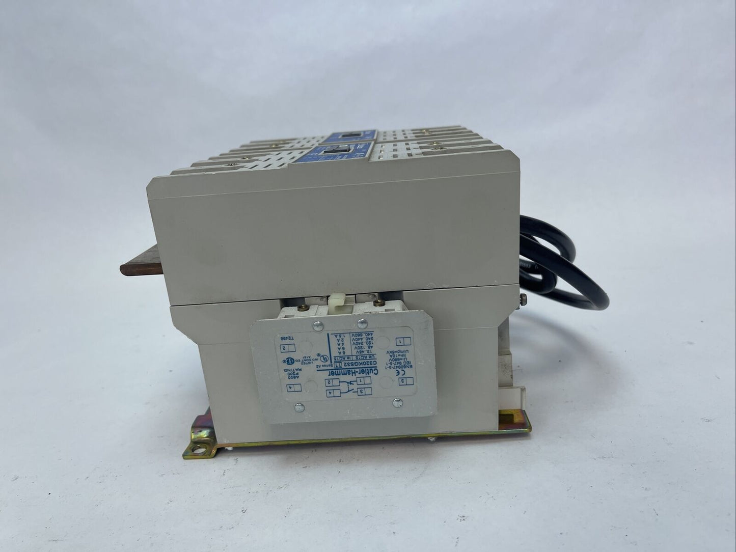 CUTLER HAMMER CN15KN3-59 CN15KN3 SIZE 3 REVERSING CONTACTOR 600VAC 90A 50HP