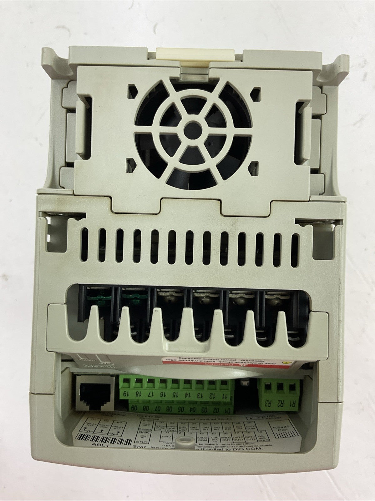 ALLEN BRADLEY 22B-D2P3N104 SER A FRN 6.02 AC DRIVE 0.75kW/1.0HP OUTPUT 0-460VAC