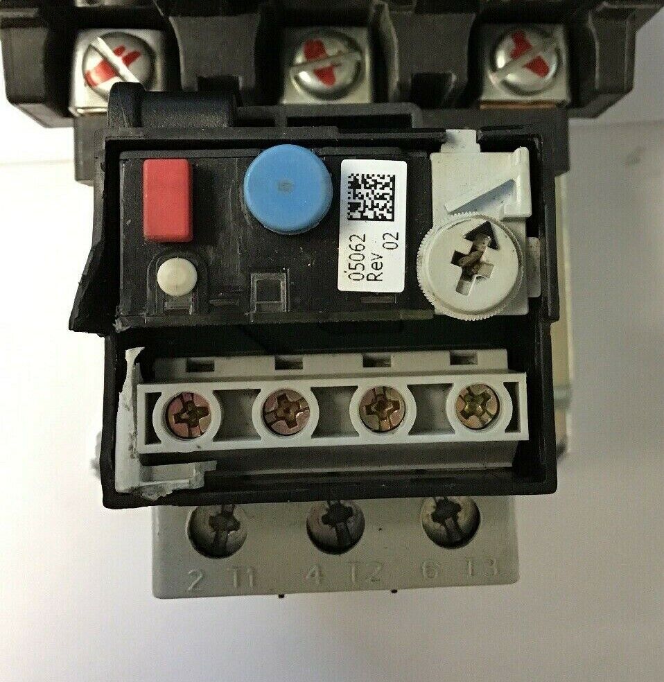 ALLEN-BRADLEY 509-BO*-E1+ SIZE 1 STARTER 120 V COIL  W/592-EECC W/595-A SER.C