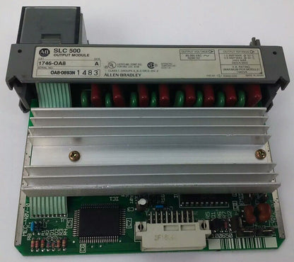 ALLEN-BRADLEY, SLC 500 1746-OA8, SERIES A, OUPUT MODULE,85-265VAC, 50/60HZ, USED