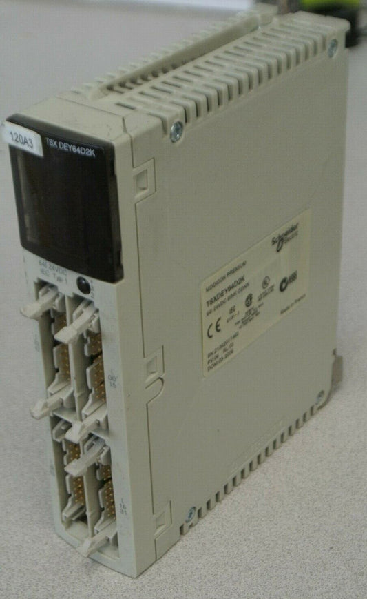 SCHNEIDER ELECTRIC TSXDEY64D2K / INPUT MODULE 24VDC SINK CONN