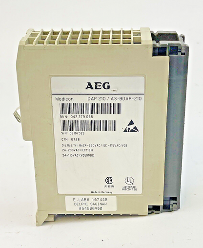 MODICON - AEG DAP 210/AS-BDAP-210 - OUTPUT MODULE