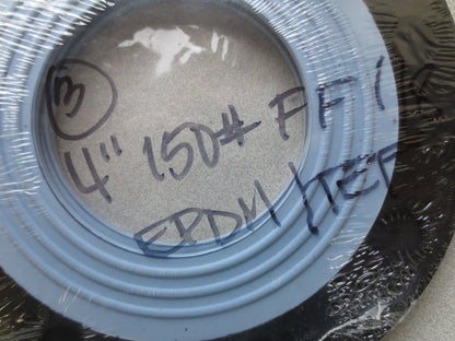 CTG 4" 150# FFI EPDM / TEFLON GASKET 4"-ET ENERGIZER - 8"x4"x1/8" 8 HOLES, 3/4"