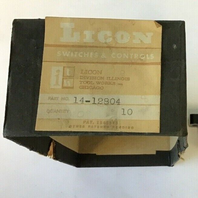 LICON 14-12804 SWITCH 2HP 480VAC 20A ***LOTOF10***