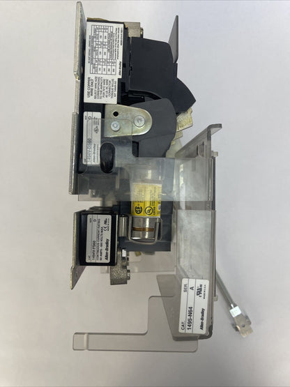 ALLEN BRADLEY DISCONNECT SWITCH 1494V-DS60 SER D 600VAC 250VDC 60A 15HP 1494V-FS