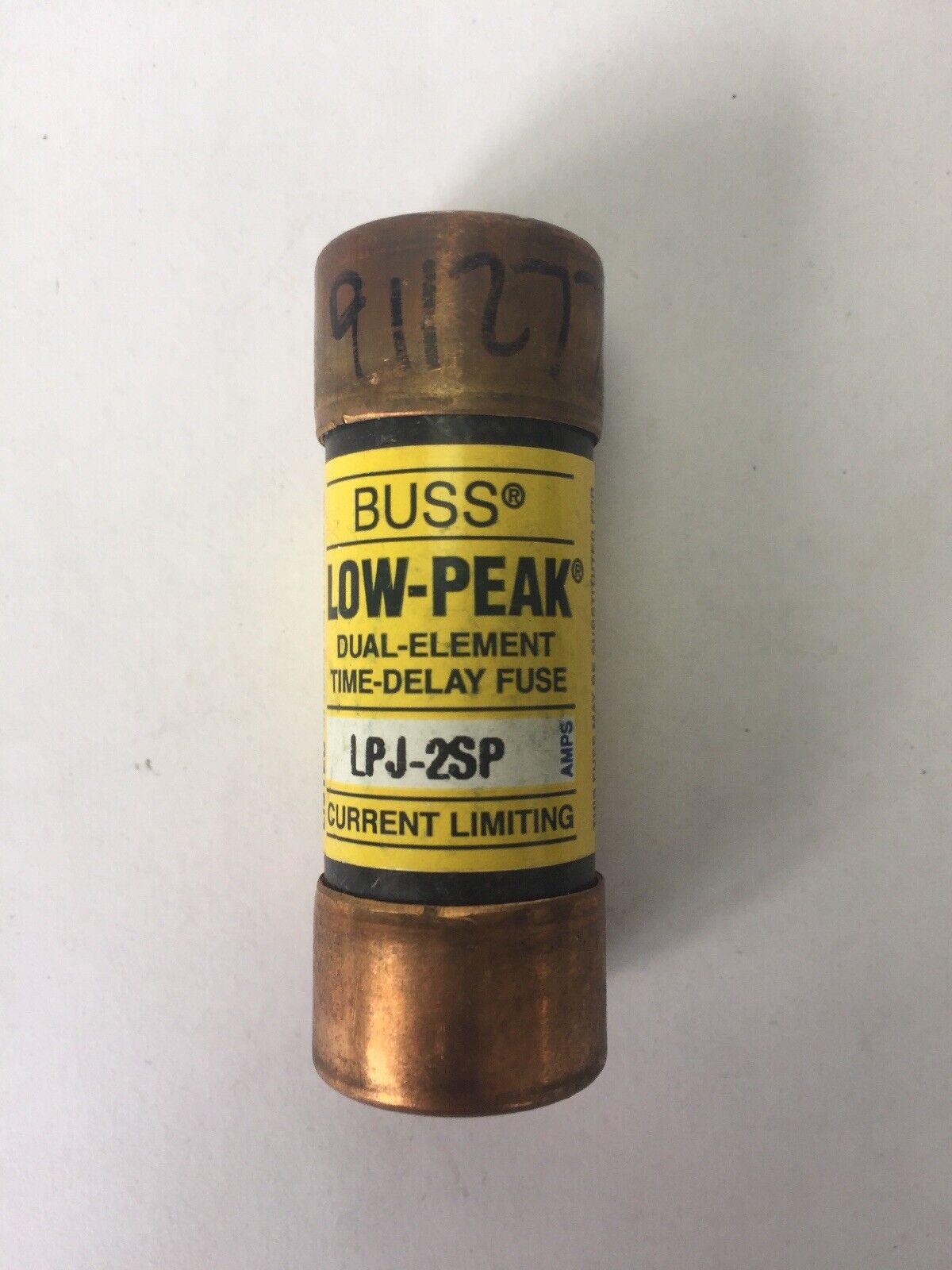 BUSS LPJ-2SP DUAL ELEMENT TIME DELAY FUSE 2 AMP 600VAC 300VDC (LOT OF 3)