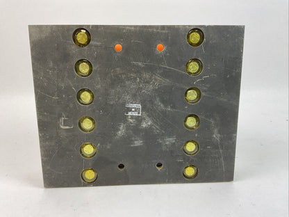 GOULD 64033J FUSE BLOCK 600V 400AMP 3POLE CLASS J AMP-TRAP 2000 AJT225 FUSE 225A