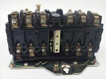ALLEN BRADLEY 505-AOD, SER. C, REVERSING STARTER, SIZE 0, 600V, 120V COIL, USED