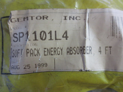 GEMTOR SP1101L4 SOFT PACK ENERGY-ABSORBING LANYARD, 4-FT - NEW SURPLUS