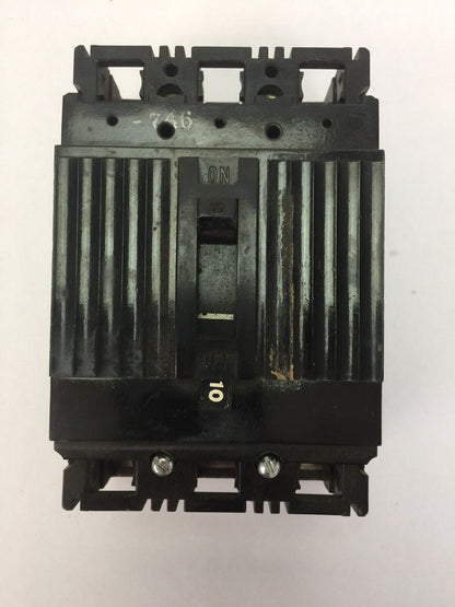 GE TE132015 CIRCUIT BREAKER 15A 240VAC 3 POLE