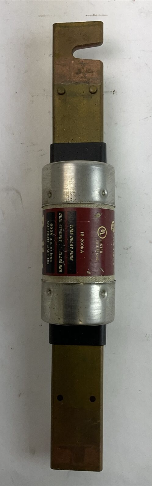 BULLET ECSR150 TIME-DELAY CURRENT-LIMITING CLASS RK5 FUSE 600VAC 150AMP