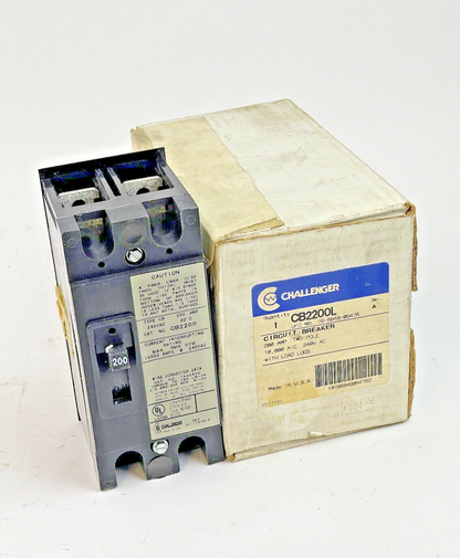 CHALLENGER - CB2200L SERIES A -  CIRCUIT BREAKER - 200A/2 POLE/240 VAC