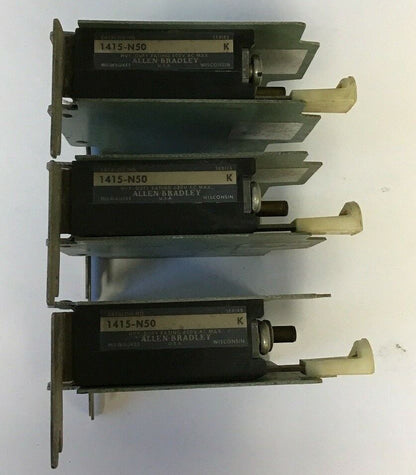 ALLEN BRADLEY 1415-N50 OVERLOAD RELAY SER. K***LOTOF3***