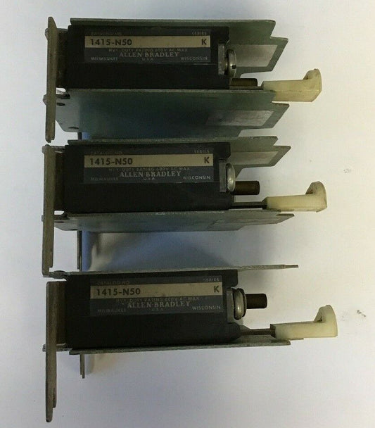 ALLEN BRADLEY 1415-N50 OVERLOAD RELAY SER. K***LOTOF3***
