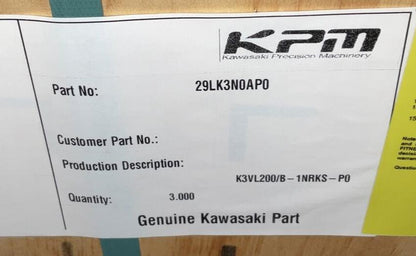 KPM 29LK3N0AP0 K3VL200/B-1NRKS-P0 KAW PMP F4 122CIPR CW 2K-4.6K SF1-48 SUC SF2-