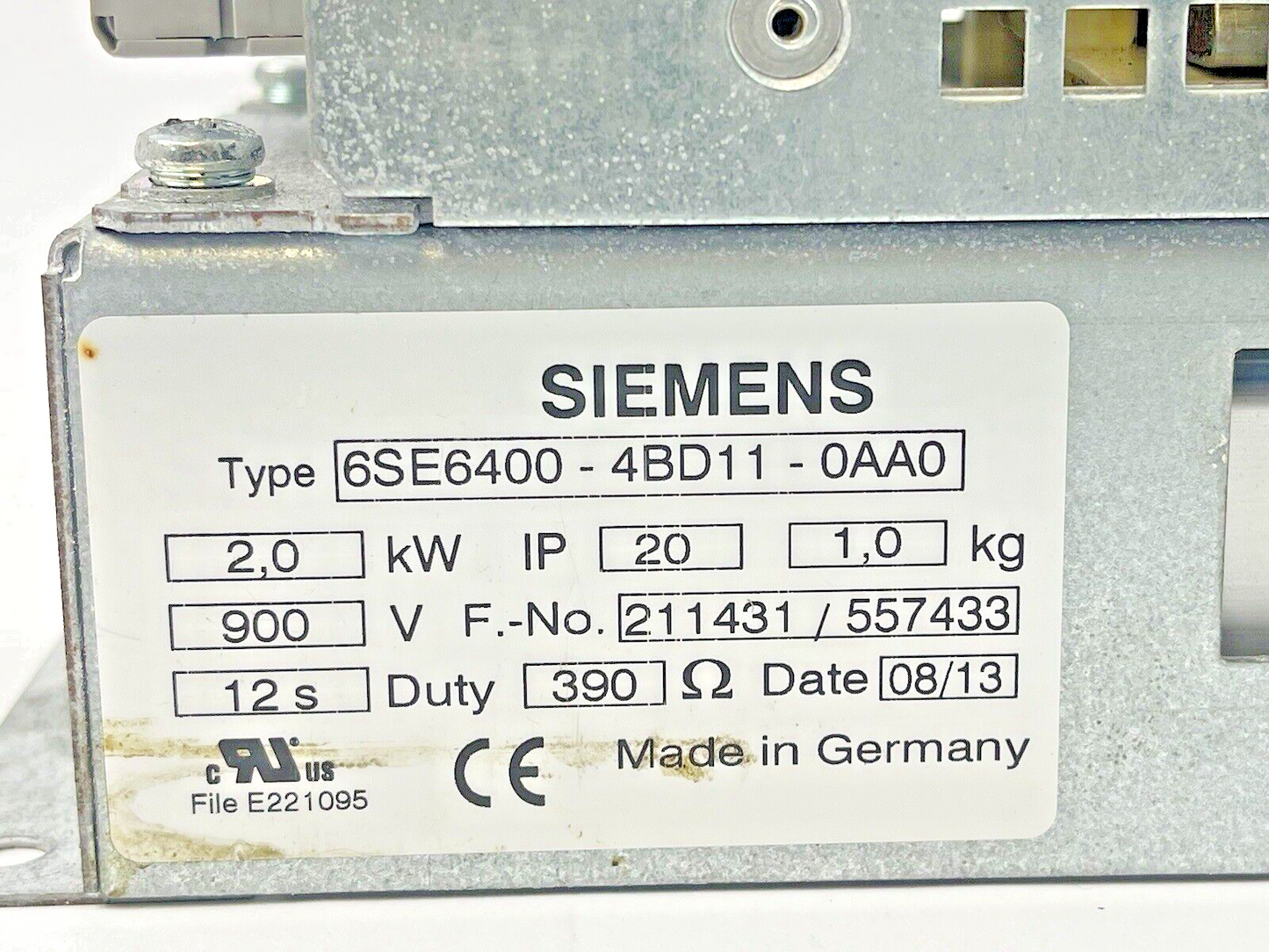 SIEMENS -6SL3244-0BB13-1PA1+6SL3224-0BE13-7UA0+6SE6400-3CC00-2AD3+6SE*SEE DESCRI