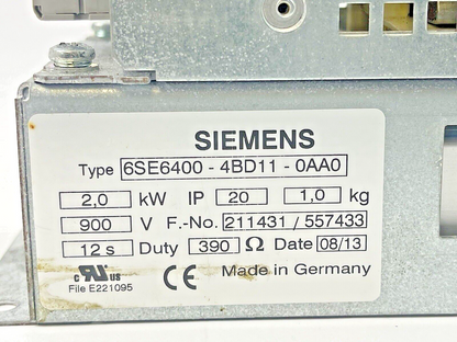 SIEMENS -6SL3244-0BB13-1PA1+6SL3224-0BE13-7UA0+6SE6400-3CC00-2AD3+6SE*SEE DESCRI