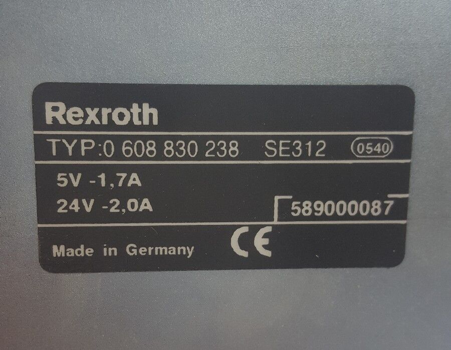 REXROTH 0608830238 SE312 0-608-830-238 SE312