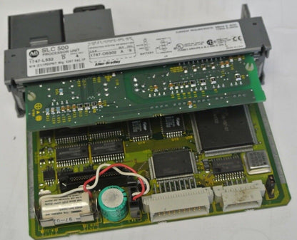 ALLEN-BRADLEY 1747-L532 SLC500 PROCESSOR UNIT - Ser. D, Proc. Rev. 4 - w/ KEY
