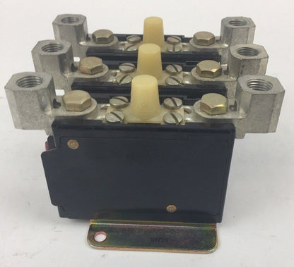 ALLEN BRADLEY 816-DOV16 OVERLOAD RELAY PANEL SIZE 3 RELAYS 3 NEMA OPEN SERIES K