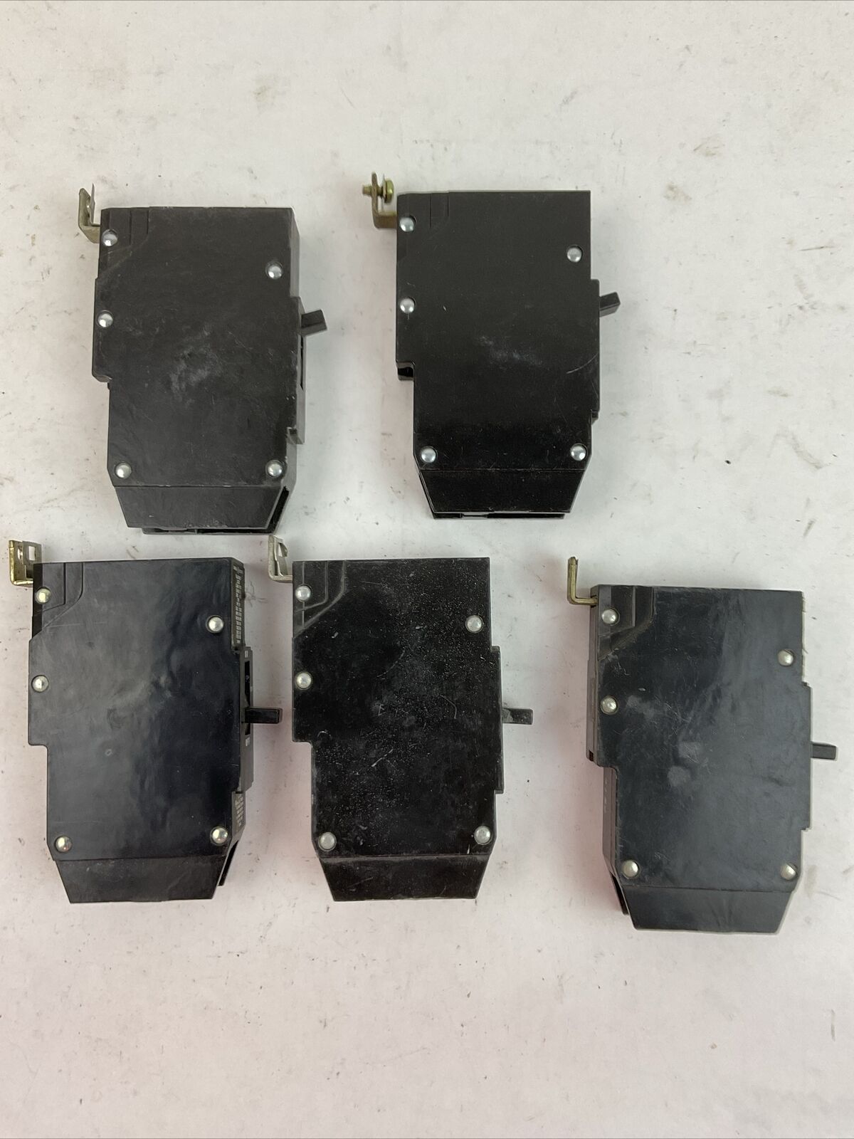 GE TEY120 20AMP 277VAC 125VDC 1POLE CIRCUIT BREAKER (LOT OF 5)