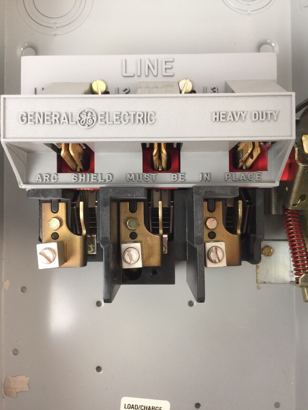 GE THN3362 SAFETY SWITCH 60AMP 600VAC 250VDC 3 PHASE 60 HP TYPE 1 INDOOR MOD 10