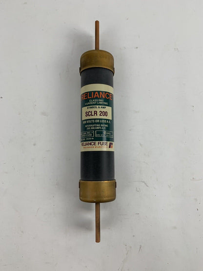 Reliance SCLR200 200A 600V Class RK1 Fuse