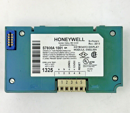 HONEYWELL - RM7823 A 1016 - ULTRAVIOLET FLAME AMPLIFIER - BURNER CONTROL