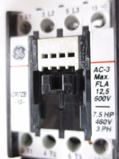 GE CR7ZB CONTACTOR + CR7G1WL OVERLOAD RELAY