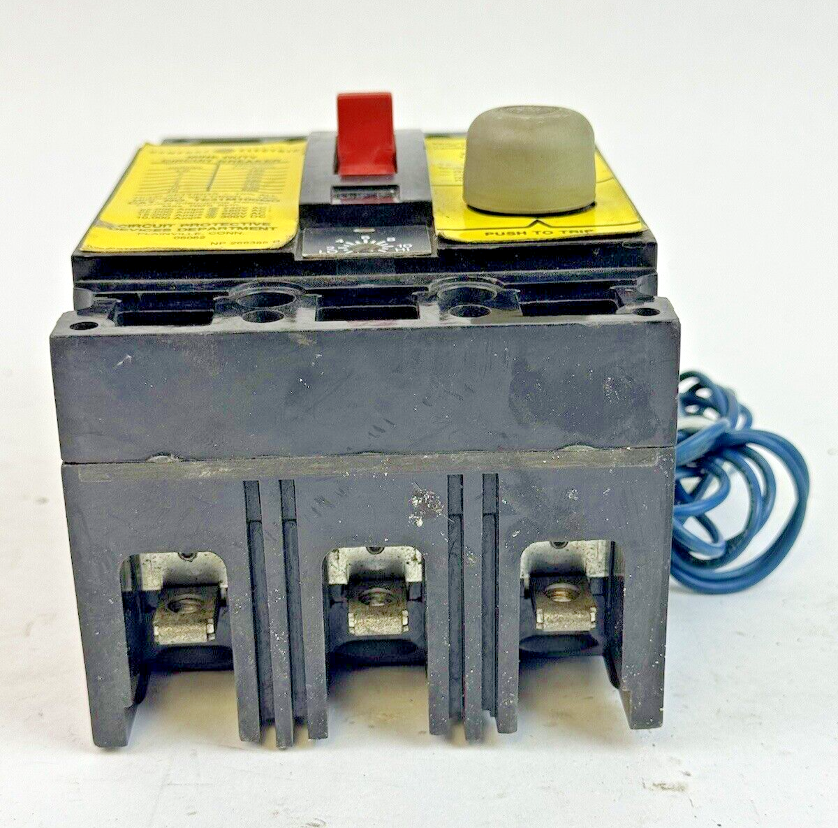 GE - TE31M100MD - MINE DUTY CIRCUIT BREAKER W/ MANUAL RESET UNDERVOLTAGE RELEASE