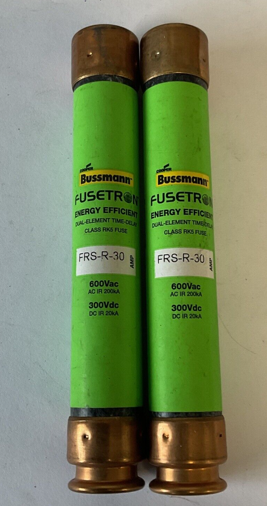 BUSSMANN FRS-R-30 FUSE 600VAC 300VDC RK5****LOTOF2****