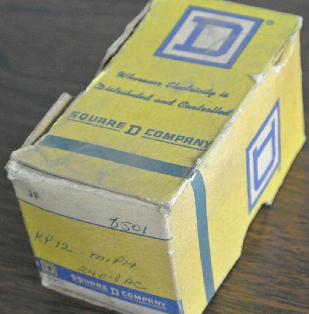 SQUARE D 8501 KP12 GENERAL PURPOSE RELAY 2PDT, 240V, 50/60Hz - NEW SURPLUS
