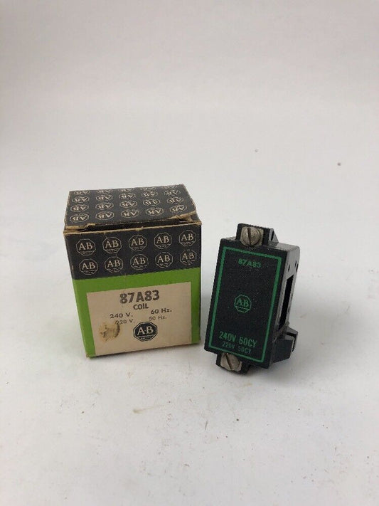 ALLEN BRADLEY 87A83 COIL 240V 60HZ 220V 50HZ