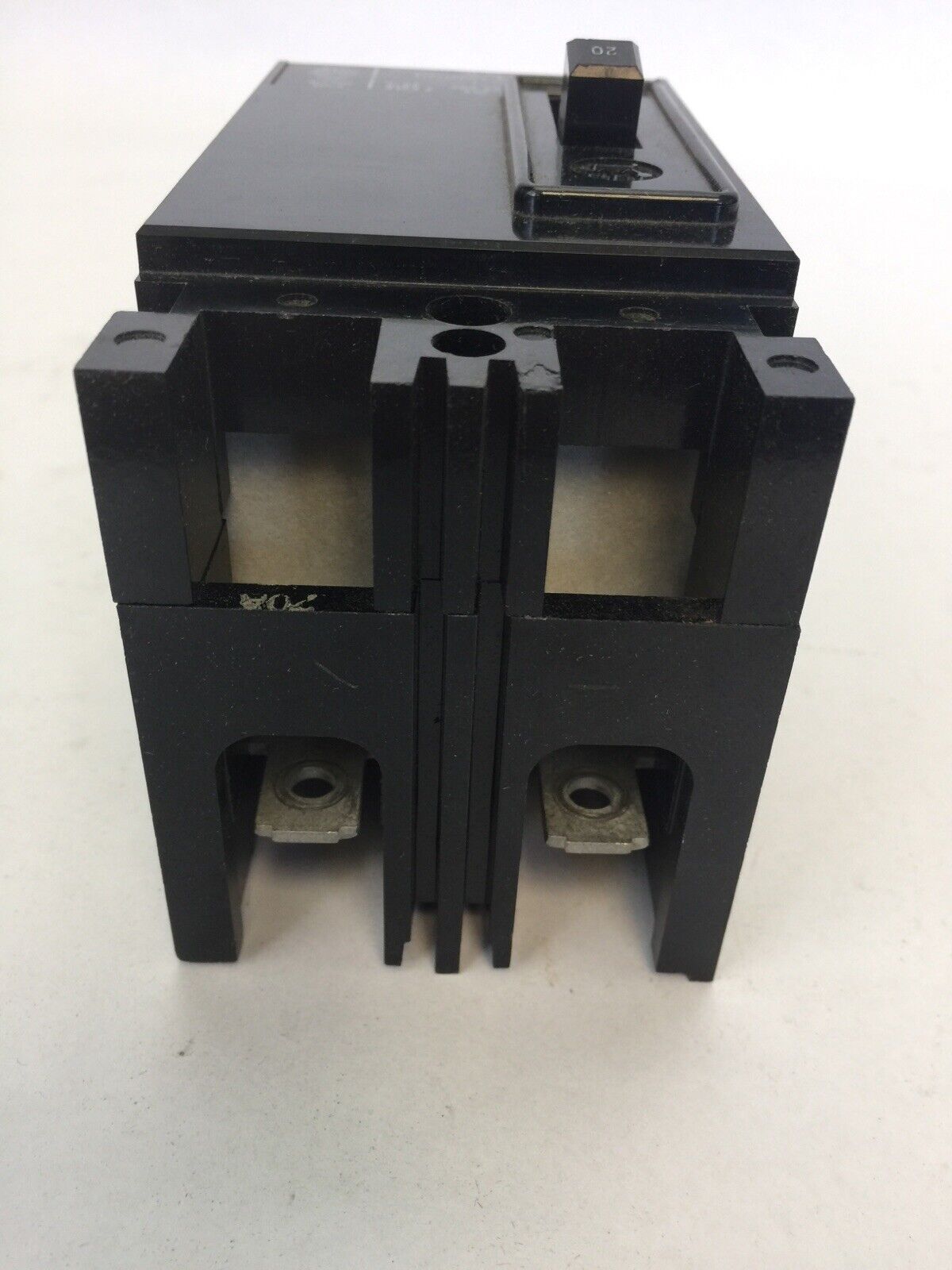 WESTINGHOUSE EHB2020 CIRCUIT BREAKER 20AMP 2POLE 480VAC 250VDC 4989D52G19