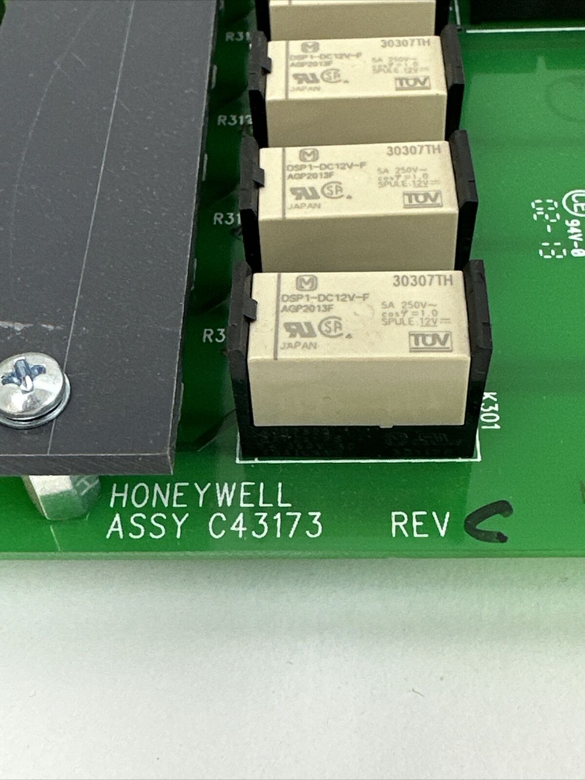 HONEYWELL ASSY C43173 REV C CIRCUIT BOARD