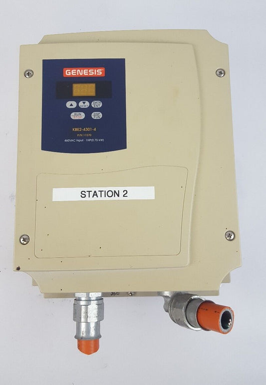KB ELECTRONICS GENESIS KBE2-4301-4 DIGITAL AC ADJUSTABLE SPEED DRIVE 460V 1HP