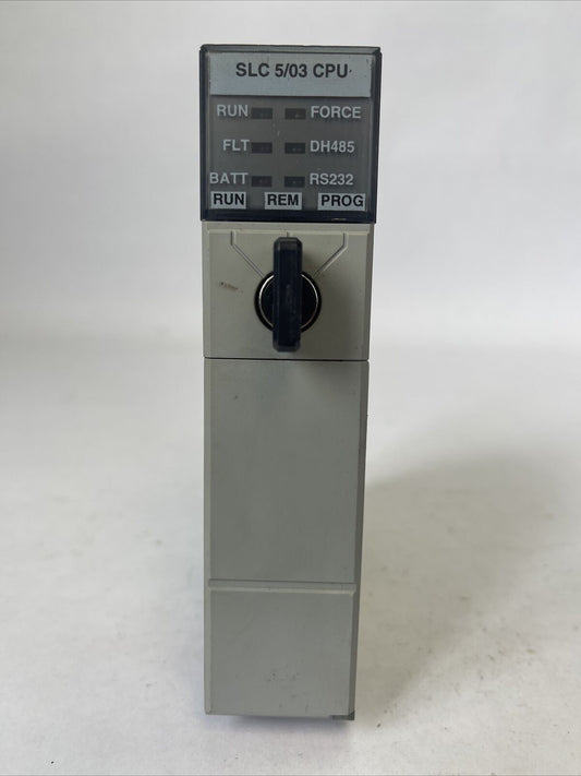 ALLEN BRADLEY 1747-L532 SER C FAC 1M PROC REV 3 PROCESSOR 1747-OS301 SER A FRN 6
