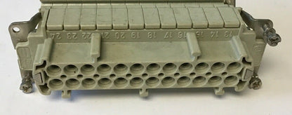 HARTING HS12 "FEMALE" 16A 380V / HAN E AV TERMINAL BLOCK CONNECTOR 600V