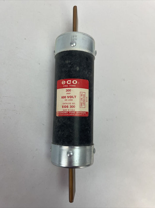 ECONOMY EOS300 ONE TIME FUSE 300AMP 600V