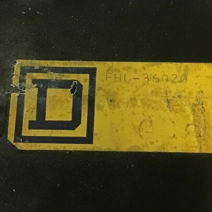 SQUARE D FHL 36020 CIRCUIT BREAKER 600VAC 20AMP