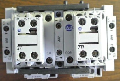 ALLEN-BRADLEY 104-C09UDJ22 REVERSING CONTACTOR  incl. 100-FSD250 + 100-F + 100-S