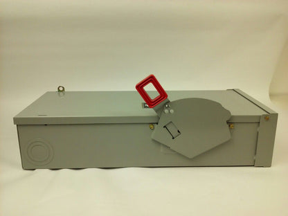 GE TH2262RDC, SAFETY SWITCH, MOD 10, 30A, 600VAC/250VDC, MAX H.P. 35, TYPE 3R