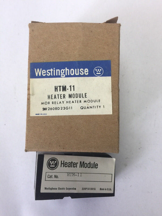WESTINGHOUSE HTM-11 MOR RELAY HEATER MODULE
