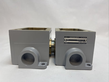 ALLEN BRADLEY 800H-2HHX7 SERIES X HEAVY DUTY ENCLOSURE BASE NEMA TYPE 7&9 2 GANG