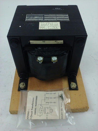 ALLEN BRADLEY 1497-N34 SER. A CONTROL CIRCUIT TRANSFORMER,.750KVA, PRI 240/480V