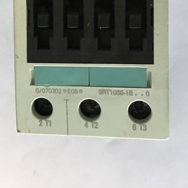 SIEMENS SIRIUS 3RT1035-1BB40 CONTACTOR 24VDC 50/60HZ 690V