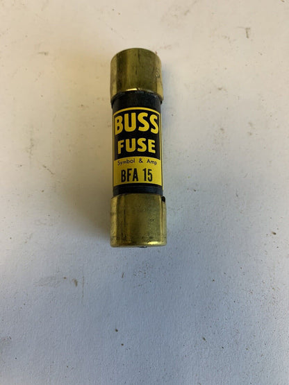 Bussmann BFA15 15A (Voltage Not Specified) Fuse "Lot of 10"